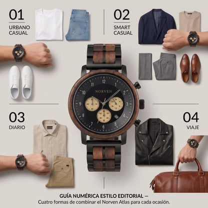 Reloj Atlas — Grabado Personalizado Incluido