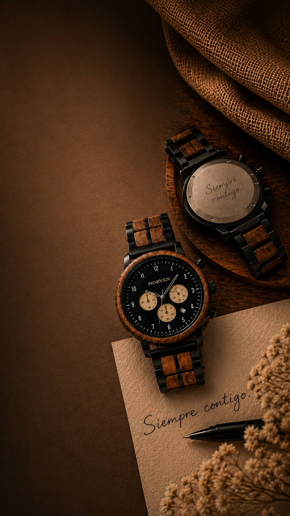 Norven Watches — relojes de madera personalizados